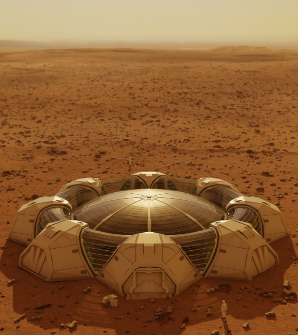 Dome an innovative Martian base concept Space Settlement Progress